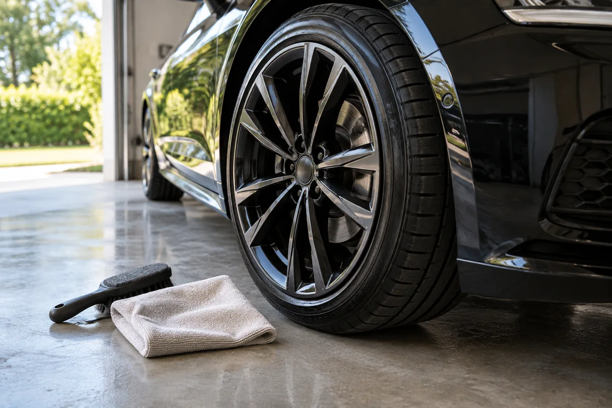 Illustrative vehicle care photograph